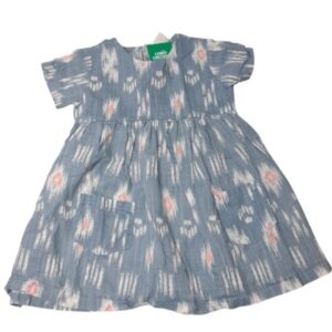 VESTIDO CELESTE FORMITAS BCO ROSA T3M