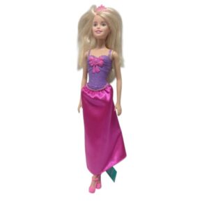 BARBIE PRINCESA CORSET PLASTICO POLELRA FUCSIA
