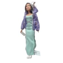 BARBIE FASHONISTA CON PILOT VIOLETA MCH FALTA VEST ROSA