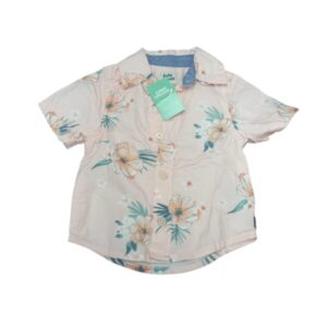 CAMISA ROSA FLORES OSH KOSH T3M