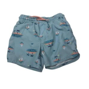 SHORT DE BAÑO CELESTE BARCOS T3 CARTERS