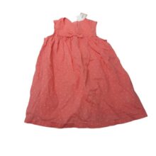 VESTIDO ROSADO LUNARES BCOS H&M 1 1/2