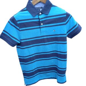 REMERA PIQUE AZUL TURQUESA TOMMY HILFIGER T S