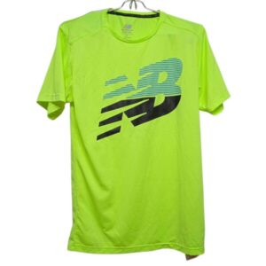 REMERA M/C AMARILLO FLUO NEW BALANCE T S