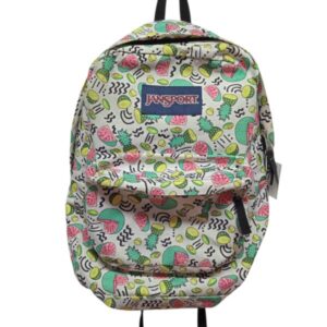 MOCHILA JANSPORT BLANCA FRUTAS