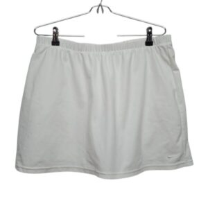 POLLERA SHORT DEPORTIVA BLANCA NIKE TL