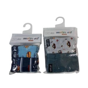 BOXER NIÑO PACK X2 95% ALGODON T12 COD 3123/3133