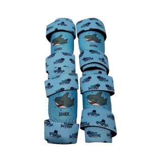 RODILLERAS GATEO CELESTE 2PARES EN CAJA