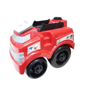 CAMION DE BOMBERO ROJO GRIS NEGRO