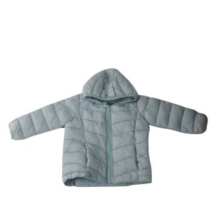 CAMPERA INFLADITA CELESTE CAPUCHA CHK BRAND T1