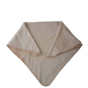 MANTA BEIGE 75X75CM