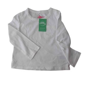 REMERA BLANCA BOLSILLO CIRCO T12M