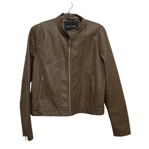 CHAQUETA CUERINA MARRON CUESTA BLANCA T46/L