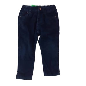 PANTALON PANA AZUL ZARA T12/18M