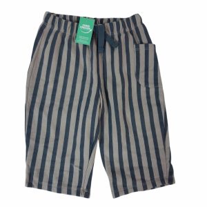 PANTALON ALG BEIGE RAYAS GRISES BAS T18/24M