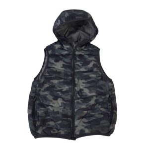CHALECO CAMUFLADO VERDE ZARA T6/7 LIVIANO