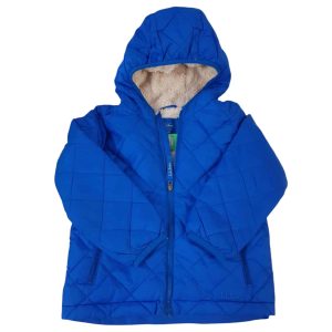 CAMPERA AZUL INT PIEL LL BEAN T4