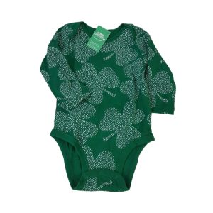 BODY VERDE TREBOLES CARTERS T6M