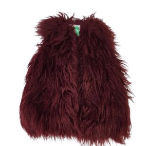 CHALECO PELUDITO BORDO ZARA T9/10