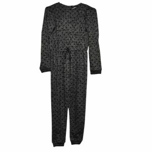 MONO LANILLA GRIS LUNARES NEGROS FUZARKA T 11/12