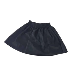 POLLERA CUERINA NEGRA H&M T3/4