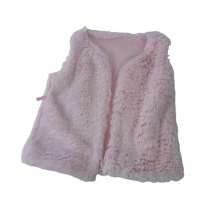 CHALECO PELUDITO ROSA PLAYGROUND T1