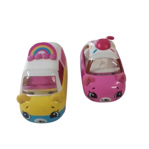 DOS AUTITOS MINI SHOPKINS SIN ACC