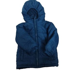 CAMPERA CAPUCHA AZUL FORRADO POLAR POIM T1/2