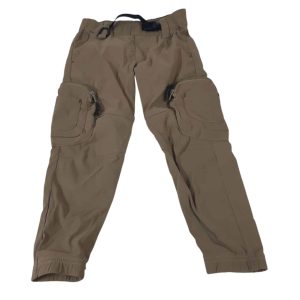 PANTALON CARGO MARRON PUÑOS SIN MARCA T4/5 ENGANCHE