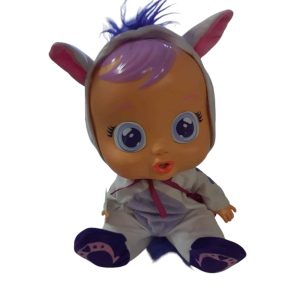 BEBE LLORONA PONY BCO VIOLETA CON SONIDO