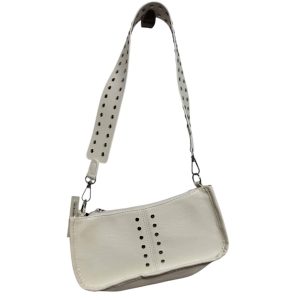 CARTERA TIPO BANDOLERA CUERINA BCA TACHAS