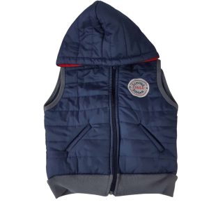 CHALECO AZUL CAPUCHA CIRILO T2