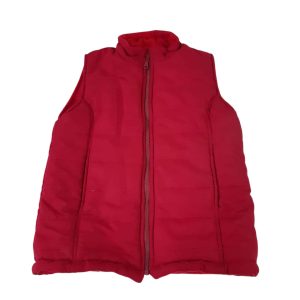 CHALECO REVERSIBLE ROJO POLAR S MARCA T10