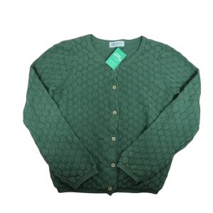 SACO HILO VERDE  C RELIEVE H&M T 8-10