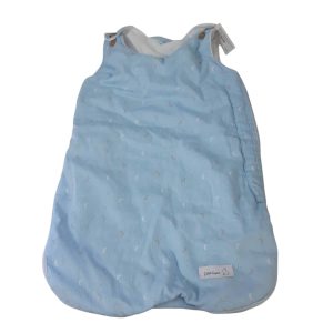 SOBRE DE DORMIR MUSCULOSA CELESTE LUNAS BEIGE Y BCAS PETIT LAPIN