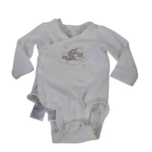 BODY CRUZADO ALG BCO POOH GRIS H&M T2/4M