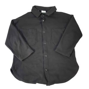 SOBRECAMISA ALG GRIS OSCURO ZARA T3/4