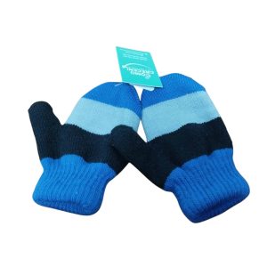 MITONES LANA RAY AZUL NEGRO GRIS