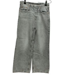 JEAN LOCALIZADO ANCHO GRIS CLARITO ZARA T 11-12 MCH