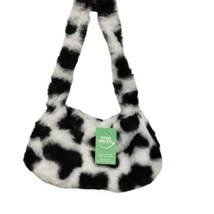 CARTERA BCO NEGRO ANIMAL PRINT