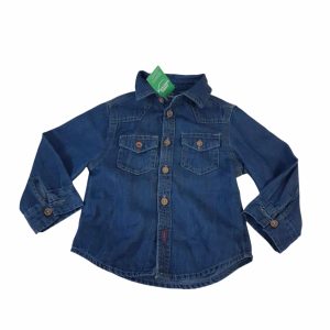 CAMISA JEAN BOLSILLOS REBEL 12/18M
