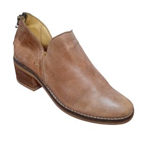 BOTIN CUERO MARRON VANITAS SHOES T 37 APROX