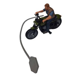 MOTO CON PERSONAJE JURASSIC EN BOLSA