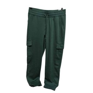 PANTALON DEP VERDE CON FELPA CARGO COD 77325 TM