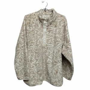 BUZO CHENIL PELUDITO CON BROCHES COD 77288 T XXL
