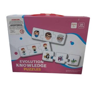 3 PUZZLES EVOLUCION 20PIEZAS