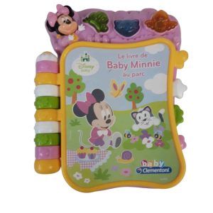 LIBRO DE SONIDOS MINNIE CLEMENTONI DISNEY EN FRANCES