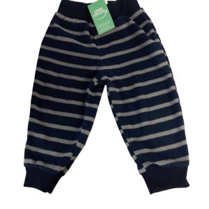 PANTALON POLAR RAYADO AZUL GRIS CARTERS T12M