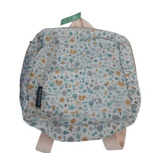 MOCHILA BCA DISEÑOS VERDES MOSTAZA SUAVINEX