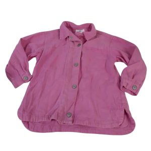 SOBRECAMISA ROSADA BAS T10 BOLSILLOS GDES